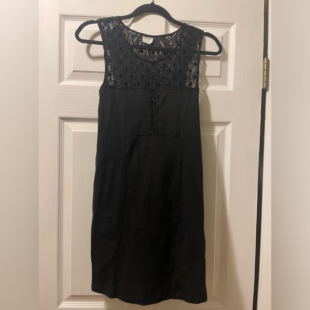 Free people black body con lace dress size small